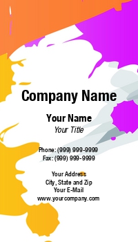 Featured Designs | Painting | Trades |--| Abstract | At86370 | Business | Card | Milsiart | Paint | Paintball | Painter | Splash
