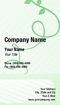 Featured Designs | Floral | Nature |--| At86537 | Business | Card | Classic | Green | Milsiart | Plant | Plant Nursery
