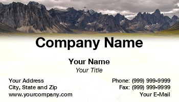 Featured Designs | Nature |--| At88373 | Business | Canada | Card | Central | Lines | Majestic | Mountain | Range | Rugged | Territory | Timothy Epp | Yukon | Yukon Territory