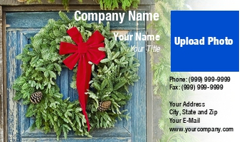 Christmas | Featured Designs | Holiday |--| At89240 | Awesome | Business | Card | Holiday | Mona Makela | Photo Card | Photocard | Photocards | Template | Wreath | Wreath Maker