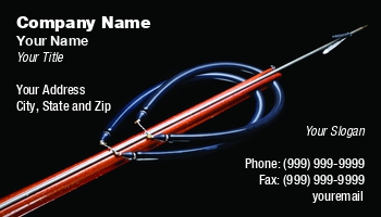 Creative | Featured Designs | Fishing | Trades |--| At91265 | Business | Card | Diving | Fishing Guide | Gun | Sinisa Botas | Spear | Spear Fishing | Spear Gun | Spearfish | Spearfishing | Template | Tuna Fishing