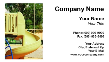 Featured Designs |--| At91275 | Daycare | Donna Beeler | Playground | Playground Equipment | Slide
