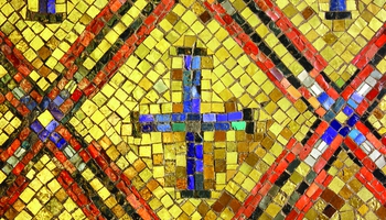 Featured Designs |--| At94348 | Byzantine | Cross | Lesya Castillo | Mosaic | Style | Tile Designer | Tiles