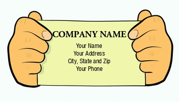 Creative | Featured Designs |--| Advertisement | Advertising | At95969 | Business Card | Claudiu Badea | Company | Hands | Holding | Marketing | Publicity | Room | Sign | Vector